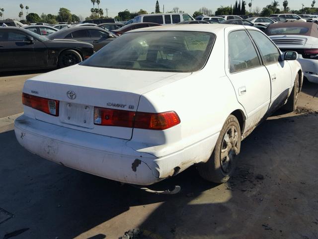 4T1BG22K81U821495 - 2001 TOYOTA CAMRY CE WHITE photo 4