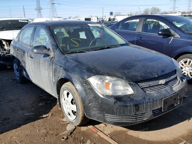 1G1AT58H597162206 - 2009 CHEVROLET COBALT LT BLACK photo 1