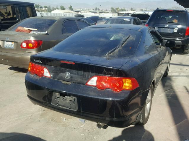 JH4DC53833C009042 - 2003 ACURA RSX BLACK photo 4