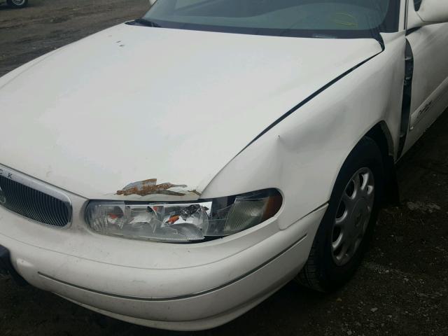 2G4WS52J121180647 - 2002 BUICK CENTURY CU WHITE photo 9