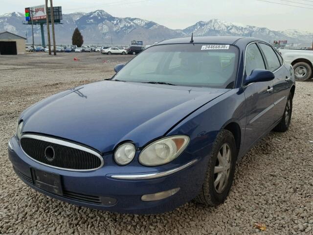 2G4WD532151301439 - 2005 BUICK LACROSSE C BLUE photo 2