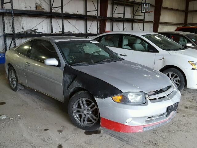 1G1JH12F847150545 - 2004 CHEVROLET CAVALIER L SILVER photo 1