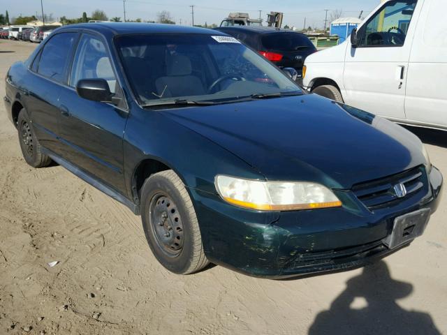 1HGCF866X1A077221 - 2001 HONDA ACCORD VAL GREEN photo 1