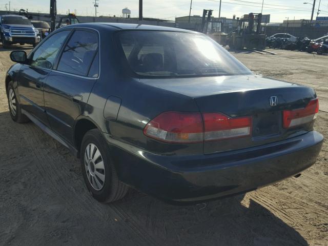 1HGCF866X1A077221 - 2001 HONDA ACCORD VAL GREEN photo 3