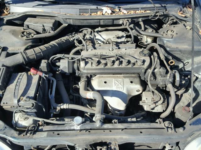 1HGCF866X1A077221 - 2001 HONDA ACCORD VAL GREEN photo 7