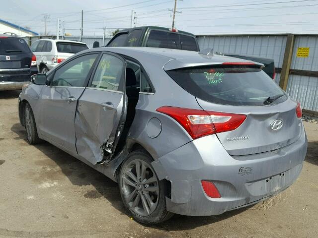 KMHD35LH8GU277789 - 2016 HYUNDAI ELANTRA GT GRAY photo 3