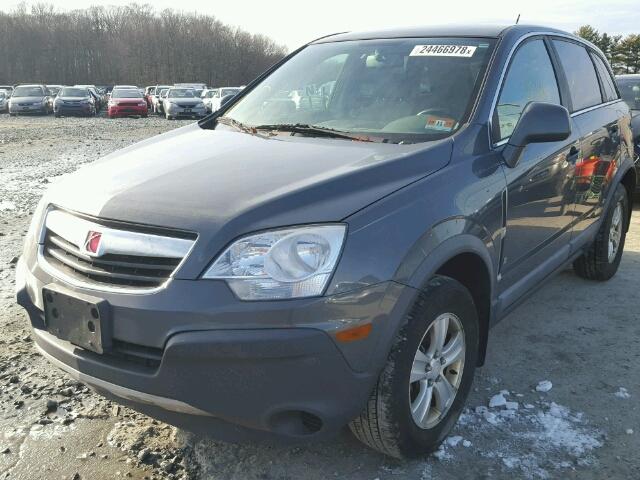 3GSCL33P78S504889 - 2008 SATURN VUE XE GRAY photo 2
