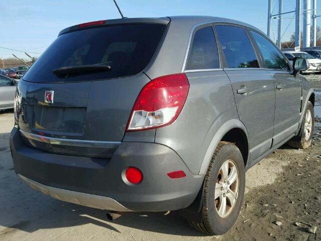 3GSCL33P78S504889 - 2008 SATURN VUE XE GRAY photo 4