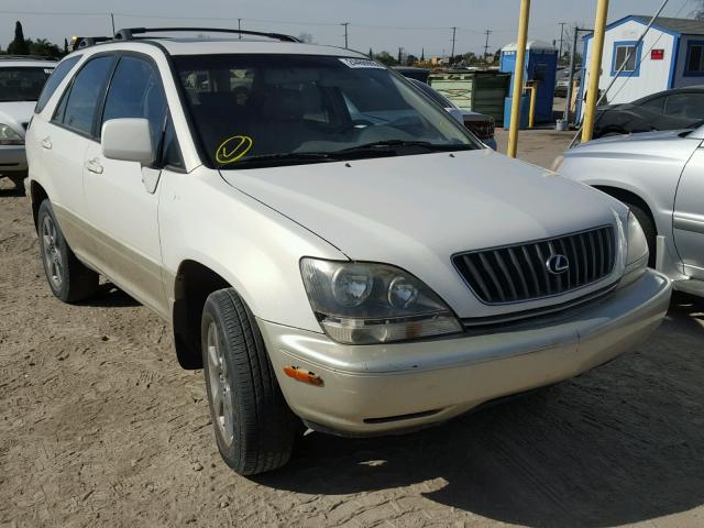 JT6HF10U7Y0112811 - 2000 LEXUS RX 300 WHITE photo 1