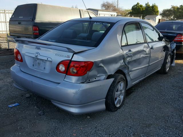 1NXBR30E87Z826766 - 2007 TOYOTA COROLLA CE SILVER photo 4