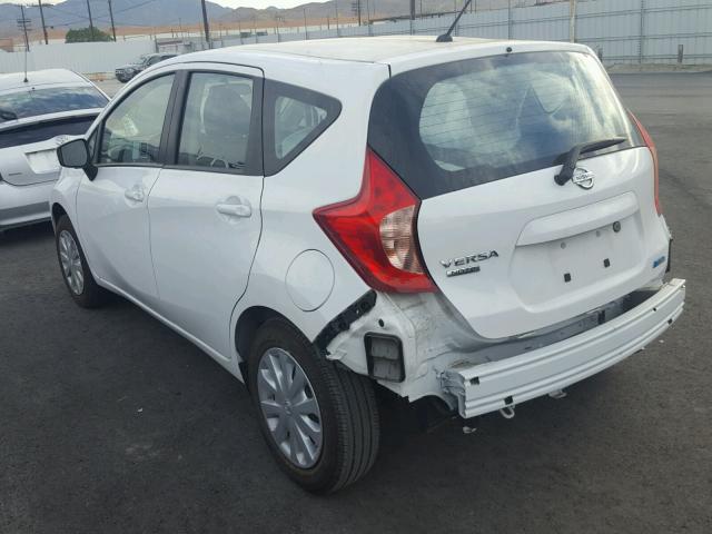 3N1CE2CP5GL356432 - 2016 NISSAN VERSA NOTE WHITE photo 3