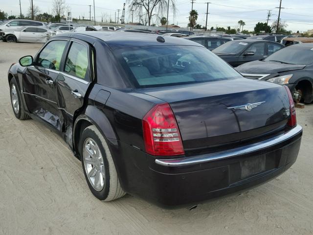 2C3AA63H55H585705 - 2005 CHRYSLER 300C MAROON photo 3