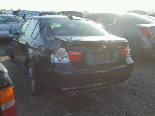 WBAPH53519A435268 - 2009 BMW 328 I SULE BLACK photo 3