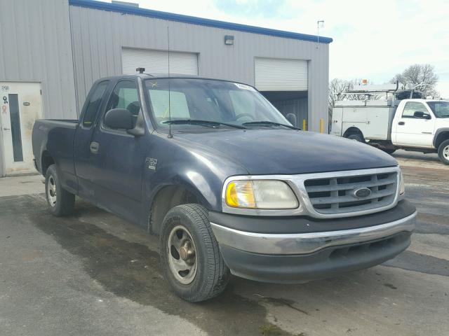 1FTRX17L3YNC10633 - 2000 FORD F150 BLUE photo 1