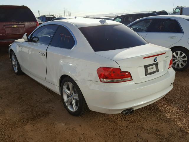 WBAUP9C59DVS95498 - 2013 BMW 128 I თეთრი ფოტო 3