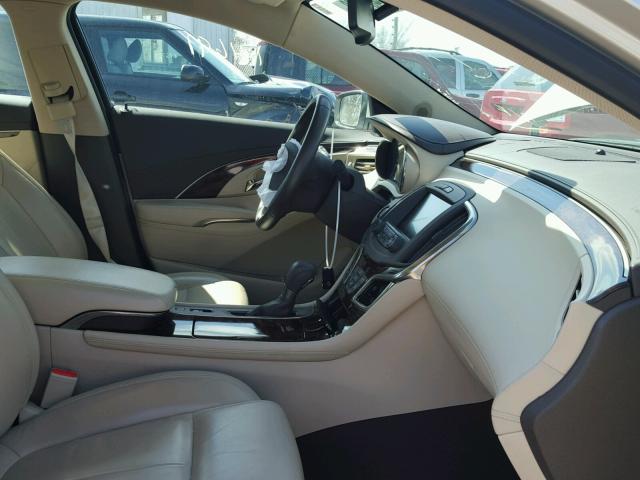 1G4GB5G35EF184602 - 2014 BUICK LACROSSE GOLD photo 5