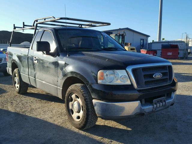 1FTRF12W94NB53885 - 2004 FORD F150 BLACK photo 1