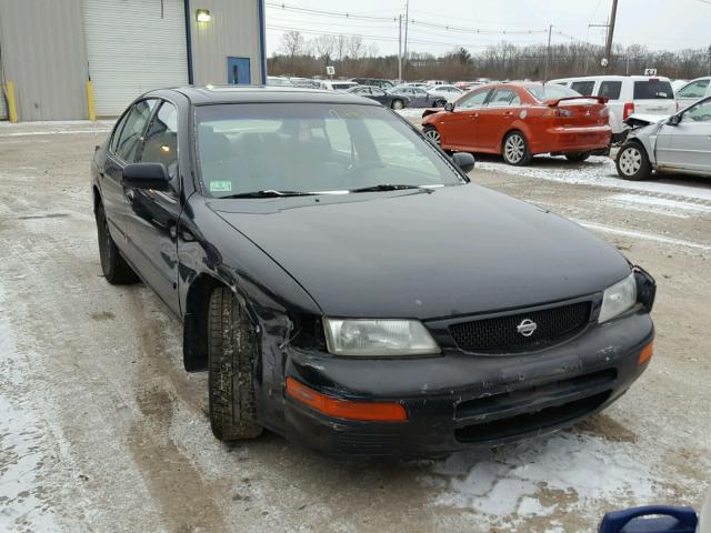 JN1CA21D7TT145159 - 1996 NISSAN MAXIMA GLE BLACK photo 1