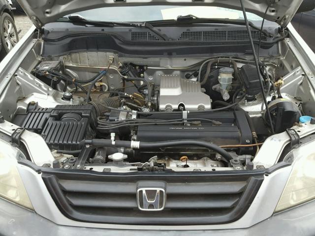 JHLRD2848YC016121 - 2000 HONDA CR-V LX SILVER photo 7