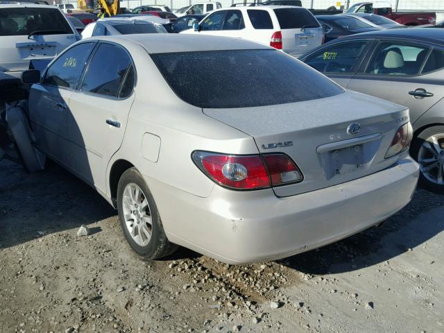 JTHBF30G625005794 - 2002 LEXUS ES 300 GRAY photo 3