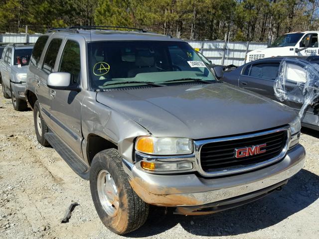 1GKEK13ZX2J326020 - 2002 GMC YUKON TAN photo 1