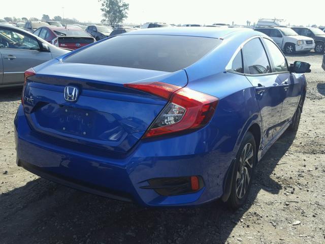 19XFC2F76GE239362 - 2016 HONDA CIVIC EX ლურჯი ფოტო 4