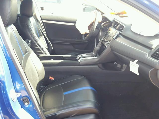 19XFC2F76GE239362 - 2016 HONDA CIVIC EX ლურჯი ფოტო 5