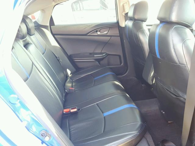 19XFC2F76GE239362 - 2016 HONDA CIVIC EX ლურჯი ფოტო 6