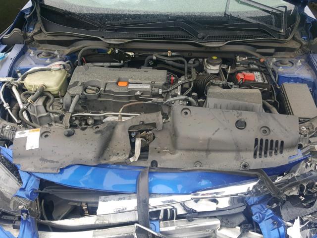 19XFC2F76GE239362 - 2016 HONDA CIVIC EX ლურჯი ფოტო 7