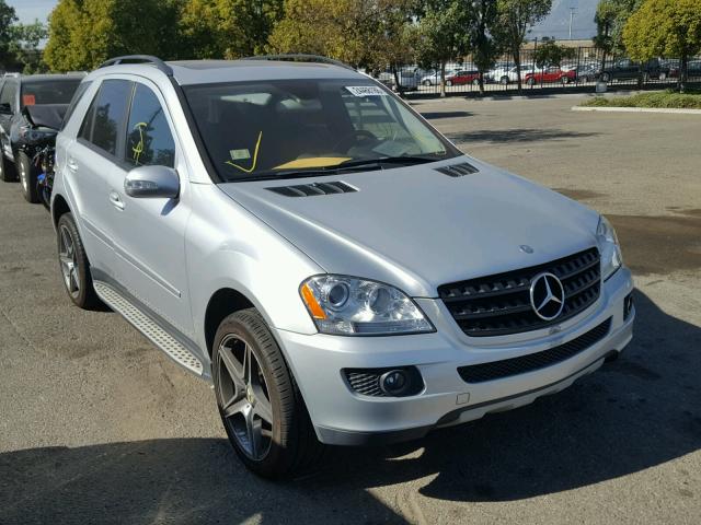 4JGBB86E66A121456 - 2006 MERCEDES-BENZ ML 350 SILVER photo 1