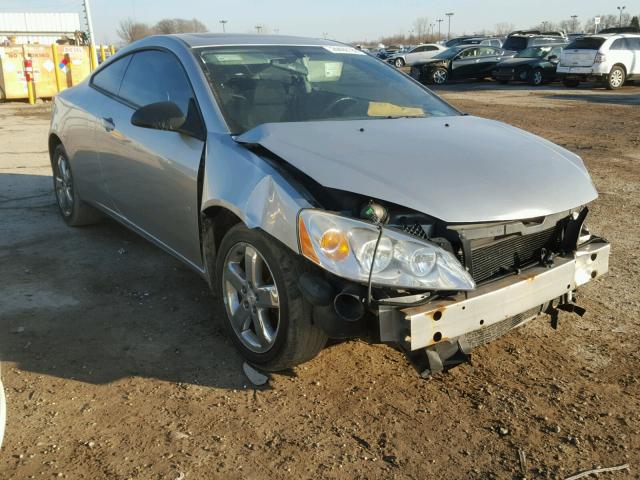 1G2ZH18N874271479 - 2007 PONTIAC G6 GT SILVER photo 1