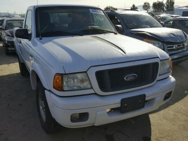 1FTYR10U84PA14274 - 2004 FORD RANGER WHITE photo 1