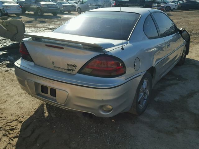 1G2NW12E53C157890 - 2003 PONTIAC GRAND AM G SILVER photo 4