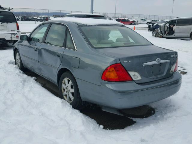 4T1BF28B12U204550 - 2002 TOYOTA AVALON XL SILVER photo 3