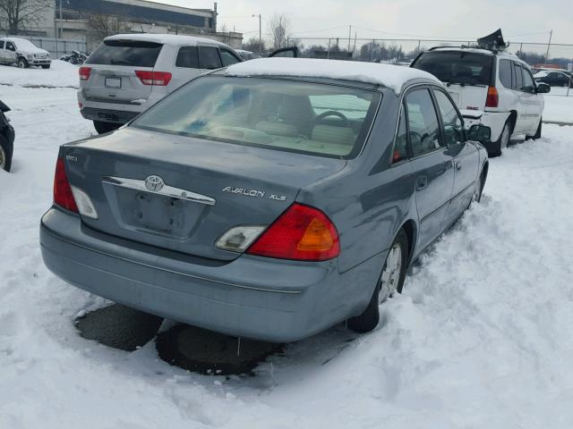 4T1BF28B12U204550 - 2002 TOYOTA AVALON XL SILVER photo 4