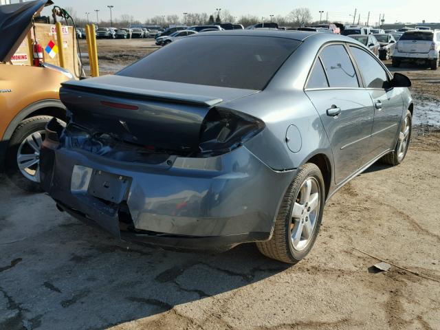 1G2ZH528X54121333 - 2005 PONTIAC G6 GT BLUE photo 4