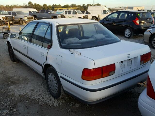 1HGCB7651NA145778 - 1992 HONDA ACCORD LX WHITE photo 3