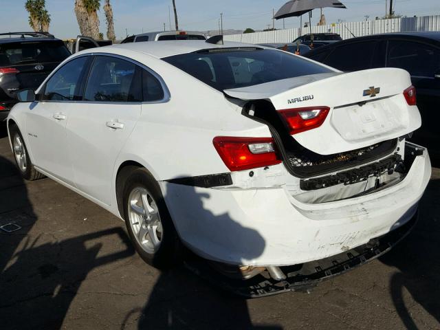 1G1ZB5ST0HF241693 - 2017 CHEVROLET MALIBU LS თეთრი ფოტო 3