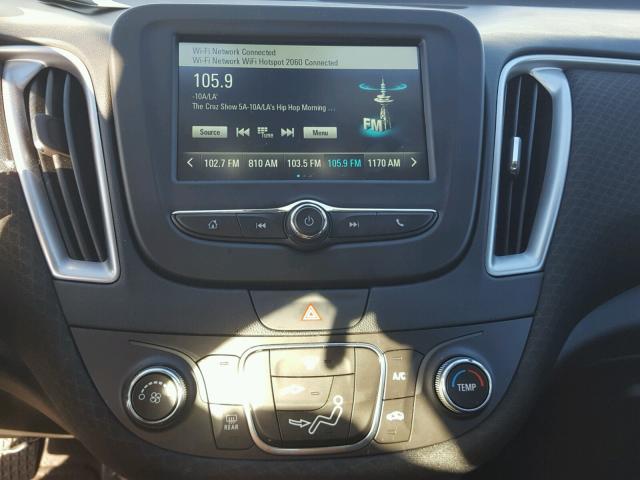 1G1ZB5ST0HF241693 - 2017 CHEVROLET MALIBU LS თეთრი ფოტო 9