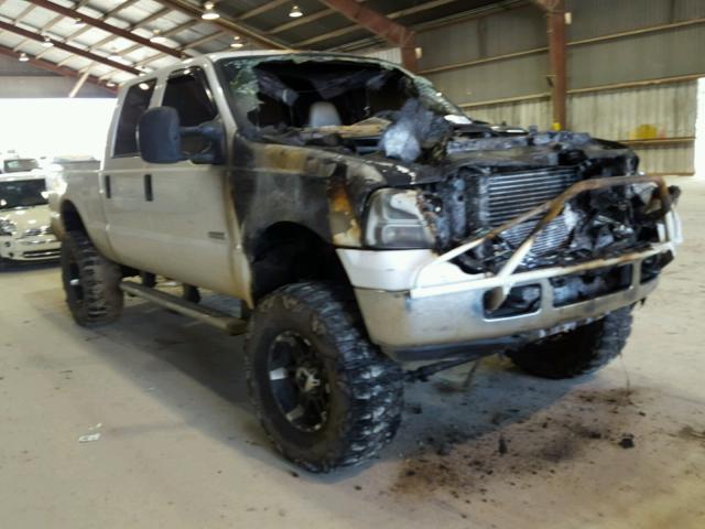 1FTSW21P55ED39801 - 2005 FORD F250 SUPER WHITE photo 1