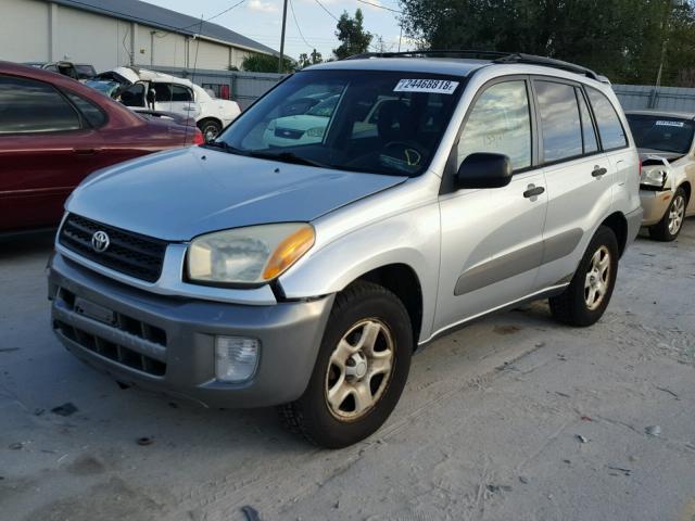 JTEGH20VX20061322 - 2002 TOYOTA RAV4 SILVER photo 2