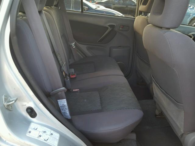 JTEGH20VX20061322 - 2002 TOYOTA RAV4 SILVER photo 6