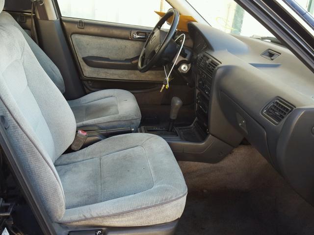 1HGCB9854MA024072 - 1991 HONDA ACCORD LX BLUE photo 5