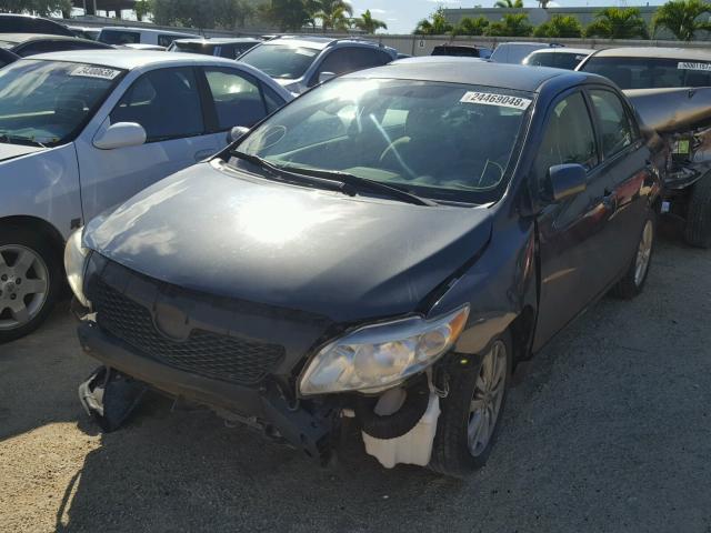 1NXBU40E09Z096021 - 2009 TOYOTA COROLLA BA CHARCOAL photo 2