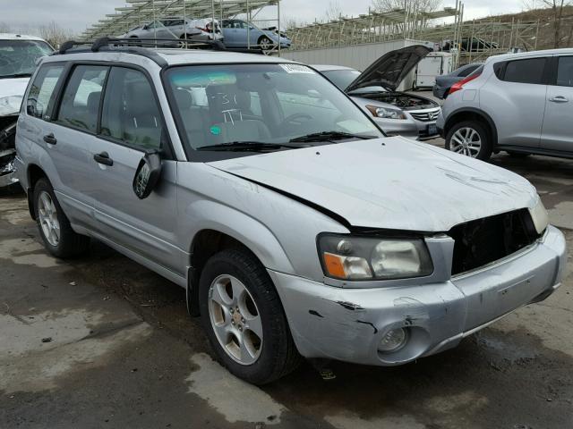 JF1SG65633H715418 - 2003 SUBARU FORESTER 2 SILVER photo 1