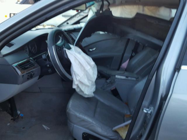 WBANA53584B848089 - 2004 BMW 525 I GRAY photo 5