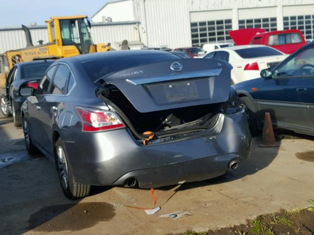 1N4AL3APXFC240193 - 2015 NISSAN ALTIMA 2.5 GRAY photo 3