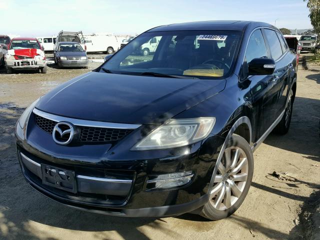 JM3TB38C370108542 - 2007 MAZDA CX-9 BLACK photo 2