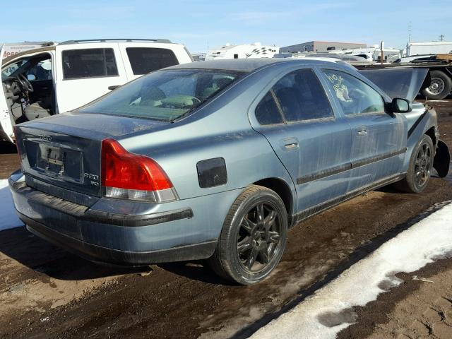 YV1RH58D822156051 - 2002 VOLVO S60 2.5T GREEN photo 4