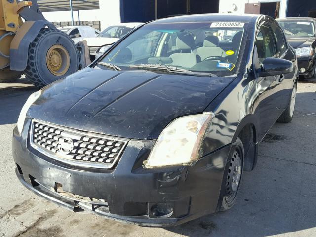 3N1AB61E68L609400 - 2008 NISSAN SENTRA 2.0 BLACK photo 2